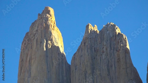 The Torres del Paine Mountain Group. Bernardo O'Higgins National Park. Chile. 
