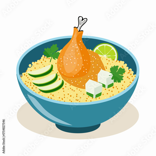 Mediterranean Chicken Bowl