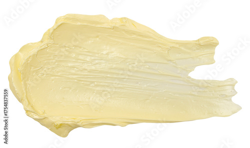Foto margarine spread isolated on white background