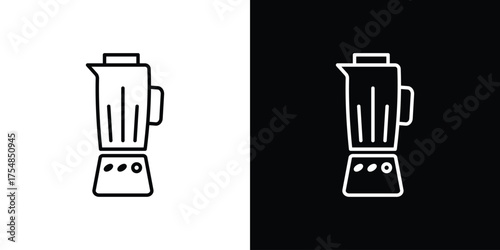 Blender icon - Line Style. symbol template design