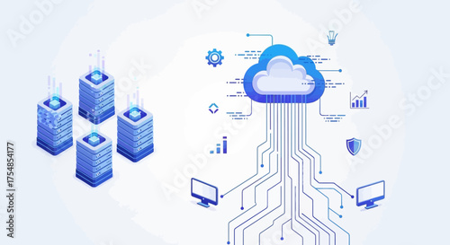 Cloud Computing Infrastructure and Data Storage Solutions for Digital Transformation