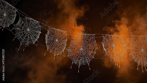 Abstract Financial Design Featuring Bright Lines and Market Growth Indicators