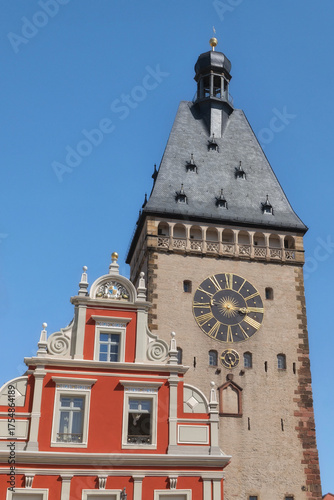 Speyer - Stadttor Altpörtel, Rheinland-Pfalz, Deutschland, Europa