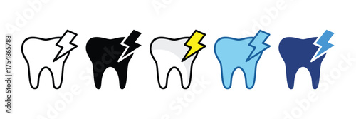 Toothache  Icon Element For Design