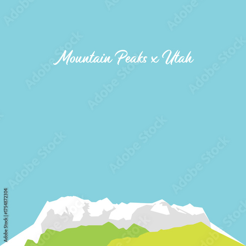 Mountain Peaks x Utah