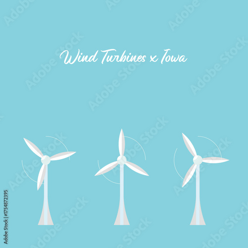 Wind Turbines x Iowa
