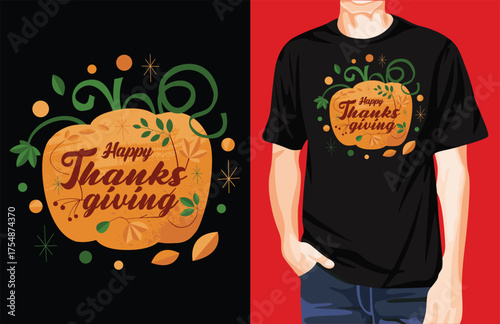 Thanksgiving t-shirt design
