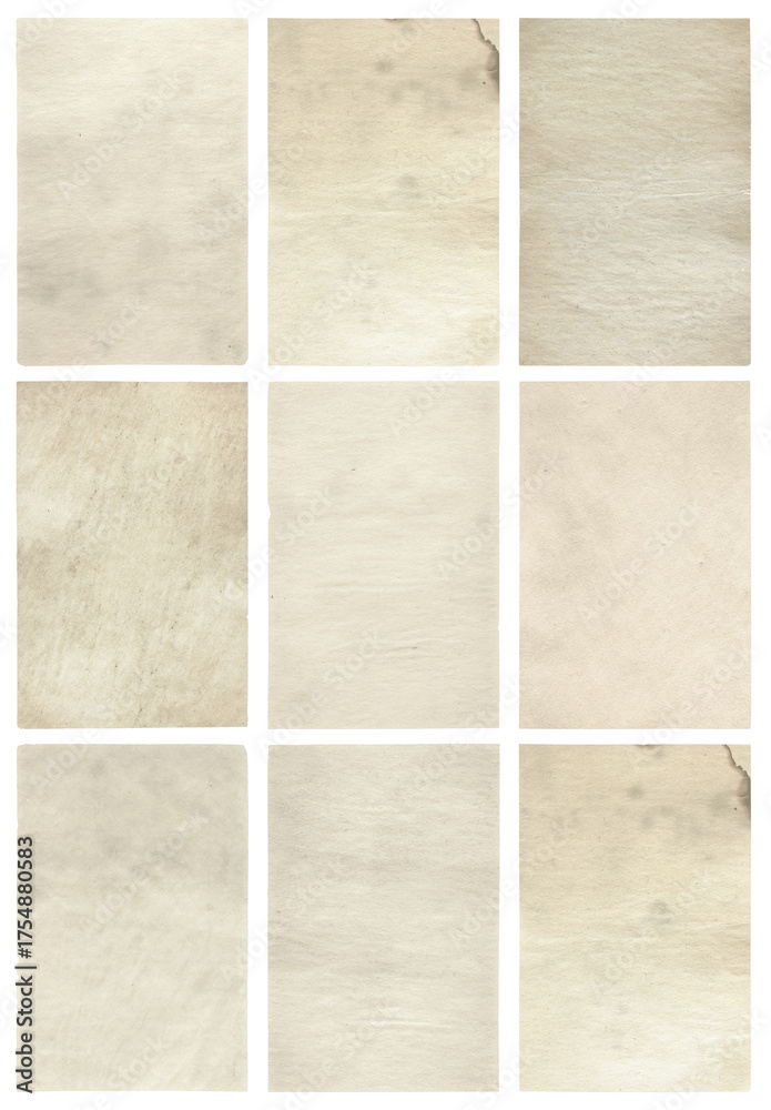 Fototapeta premium Vintage Paper Textures for Background Use