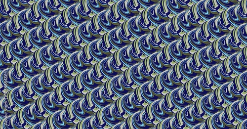 Multi Colour Seamless Pattern background
