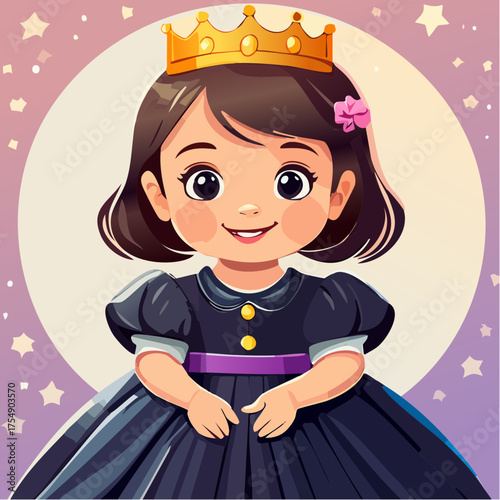 Kind als böse Prinzessin