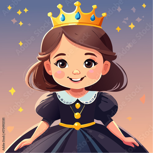 Kind als böse Prinzessin