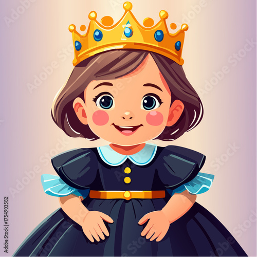 Kind als böse Prinzessin