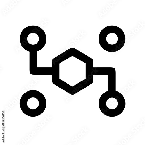 Crypto Node Icon Set | Blockchain Technology, Cryptocurrency Network, Digital Finance, Decentralized System, Crypto Asset, Secure Transactions, Financial Security