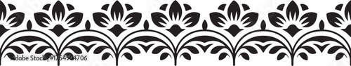 Floral Decoration Design Vector