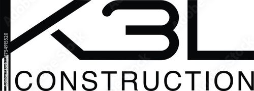A bold, modern logo featuring the letters K3L in strong, clean lines, symbolizing strength, precision, and innovation in construction and design.