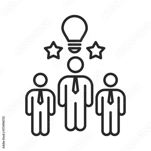 Leadership   Icon Element For Design