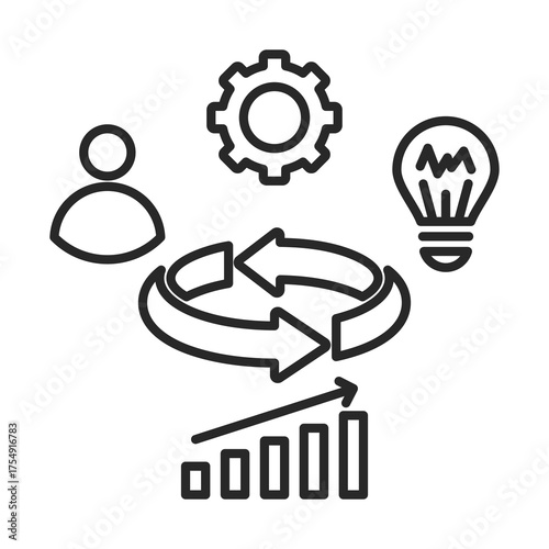 Development  Icon Element For Design