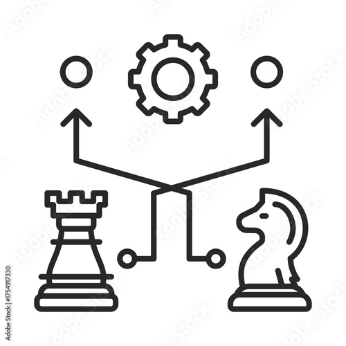 Wallpaper Mural Strategyr  Icon Element For Design Torontodigital.ca