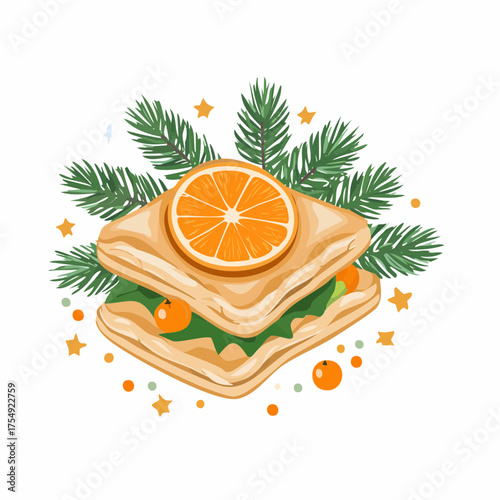 Süßigkeiten im Winter