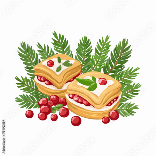 Süßigkeiten im Winter