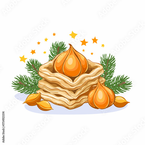 Süßigkeiten im Winter