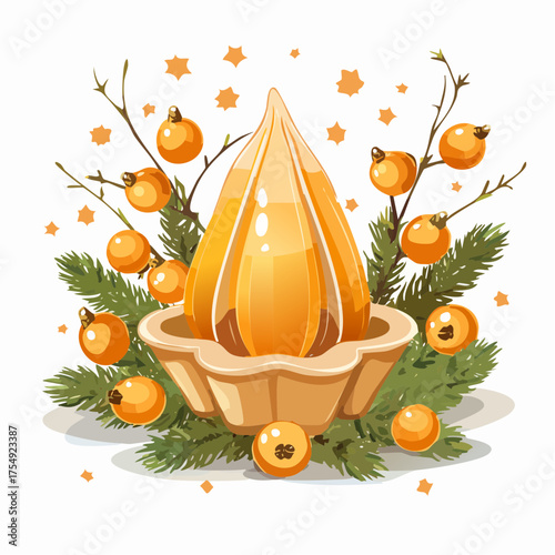 Süßigkeiten im Winter