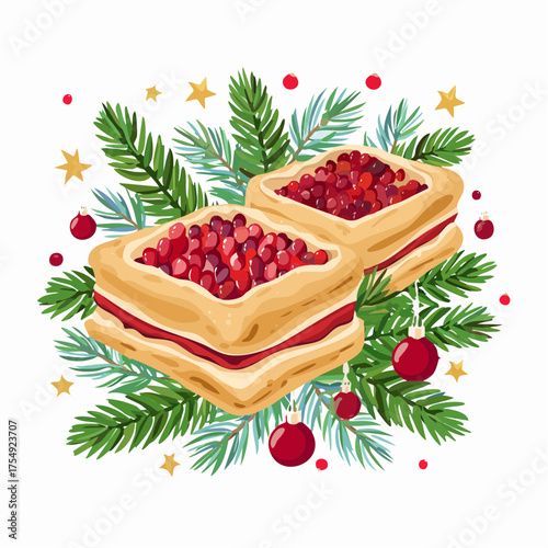 Süßigkeiten im Winter