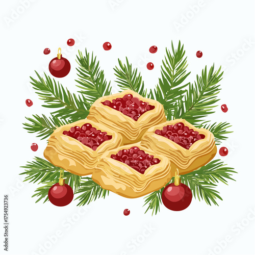 Süßigkeiten im Winter