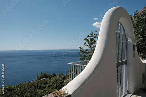 Panoramic view of the Amalfi Coast, Italy