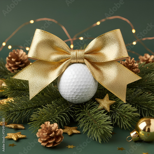 Balle de Golf de Noël, fêtes de fin d'année de club sportif