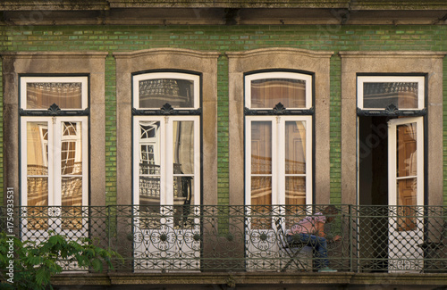 Art Nouveau Facade in Porto
