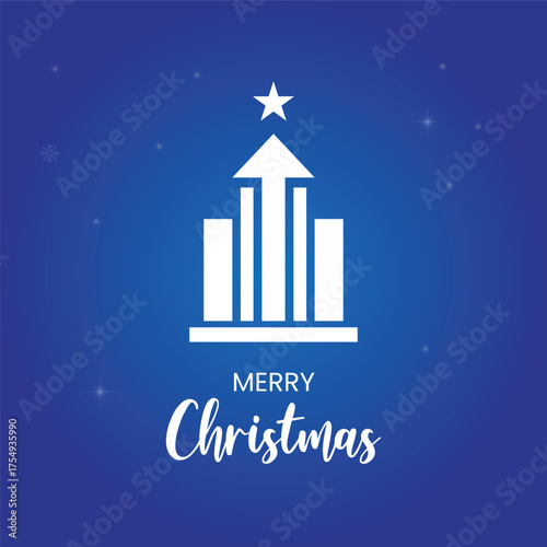 Corporate Christmas Growth Greeting Card