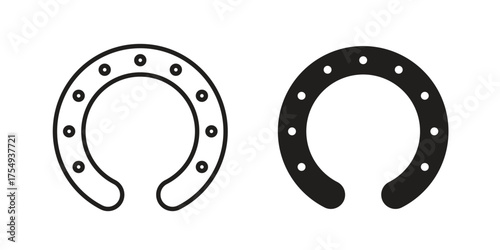 Baby orthopedic pillow icon pictogram template, Simple outline and filled style.