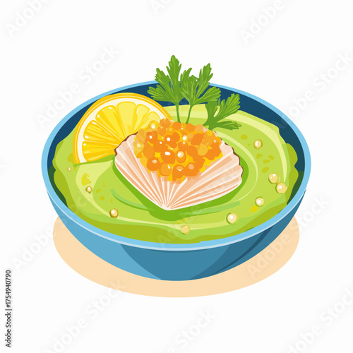 Jakobsmuschel-Bowl