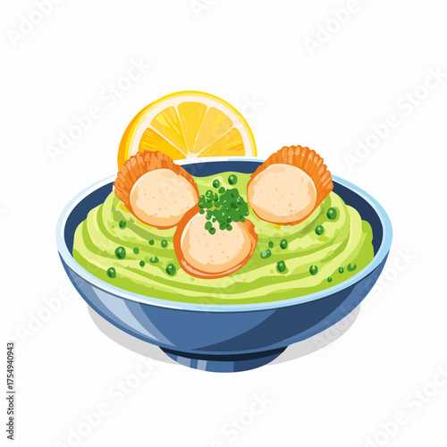 Jakobsmuschel-Bowl