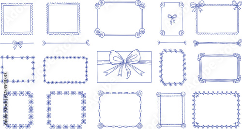 Comprehensive collection of diverse electrocardiogram (ECG) waveforms illustrating various heart rhythms and electrical activity patterns, crucial for medical diagnostics and cardiac health monitoring