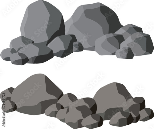 A Stone vector drawing collection 