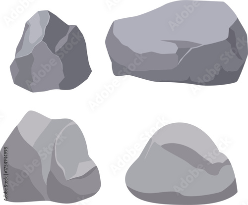 A Stone vector drawing collection 