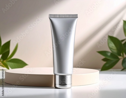 Wallpaper Mural cosmetic cream and powder on white background Torontodigital.ca