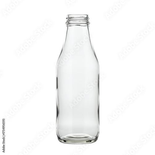 Wallpaper Mural Clear glass bottle isolated on transparent background Torontodigital.ca