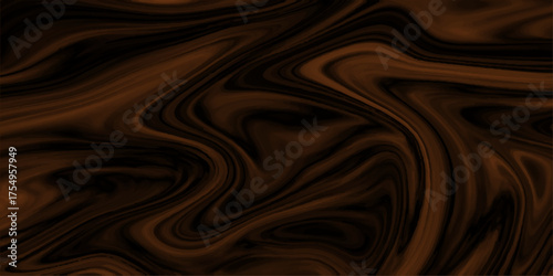 Smooth brown leather texture and dark silk fabric pattern backdrop. satin, wave, chocolate, liquid, curve, illustration, luxury, cloth, swirl, vector, flowing, blue, skin