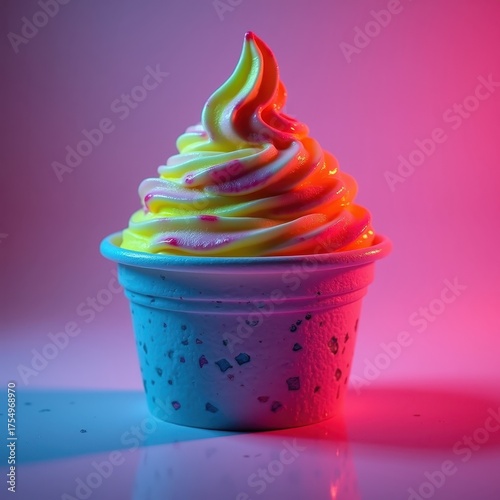 Delicious Ice Cream in a Cone