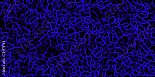 abstract background of blue glass