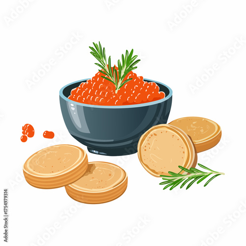 Kaviar-Bowl