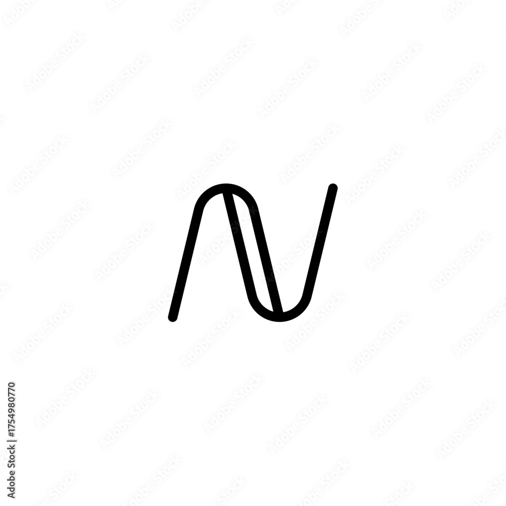 Obraz premium n logo.eps