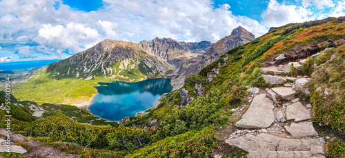 Fototapeta Naklejka Na Ścianę i Meble -  Czarny Staw Gasienicowy Pond in Tatra Mountains - Poland