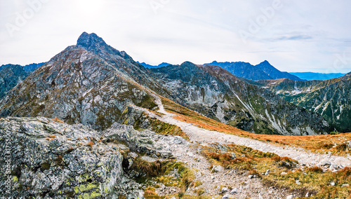 Fototapeta Naklejka Na Ścianę i Meble -  High Tatras near trail to Swinica mountain