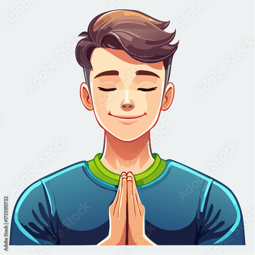 Teenager beim Yoga