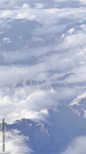 view from airplane window