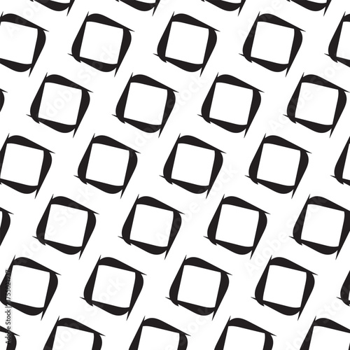 Abstract new square shape art pattern design